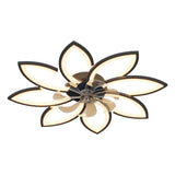 31 in. Flower Shape Remote LED Ceiling Fan
