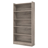 Wood Bookcase, 72" Tall Bookshelf with 6-Tier Open Storage Shelves