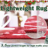 Christmas Snow Flake Area Rug 3x5