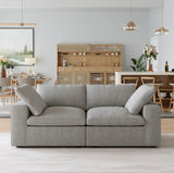 Cloud Modular Section Sofa-LoveSeat