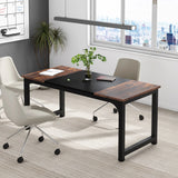 Simple Conference Table, Rectangular Meeting Table Computer Desk