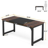 Simple Conference Table, Rectangular Meeting Table Computer Desk