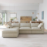 Cloud Modular Section Sofa-3 Seats With One Ottoman