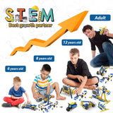 Educational STEM Building Kit with 352 PCS Construction Robot Building Blocks